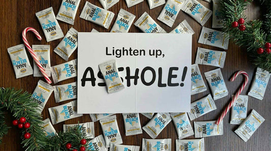 Christmas "Lighten Up, Asshole!" Card