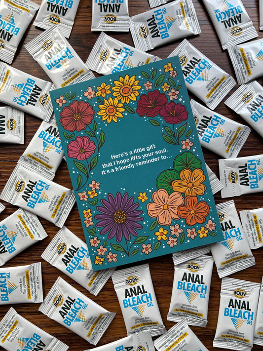 Original "Lighten Up, Asshole!" Card